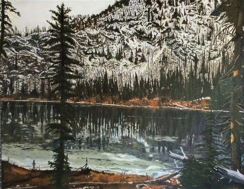 Tiffany Lake in Early Winter