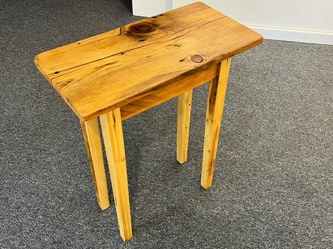 Reclaimed Pine Side Table (Small)