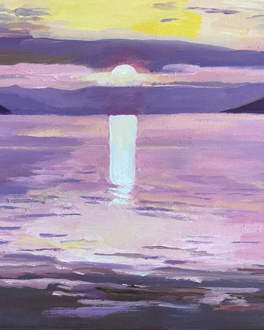 Sunset on Orcas Island