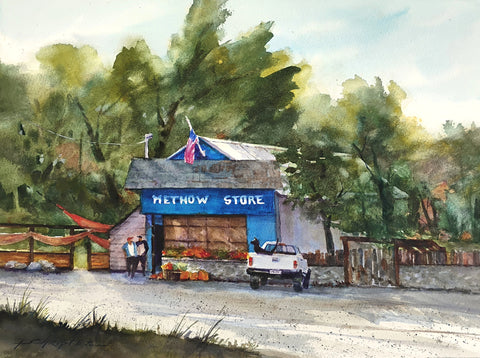 Morning at the Store