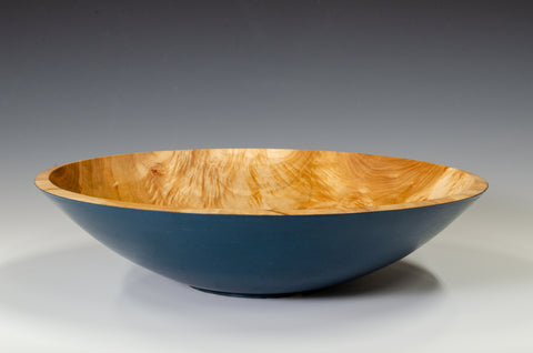 silver maple, blue soldier (bowl)