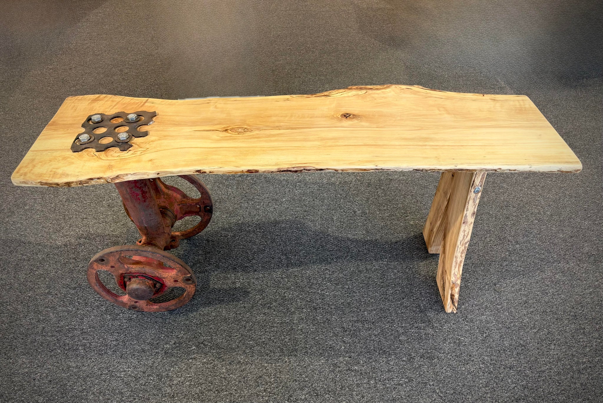 WHEELED COFFEE TABLE