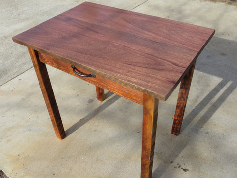 Zoom Desk (Reclaimed Mahogany & Fir)