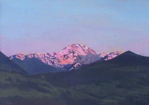 Mt Gardner with Alpenglow