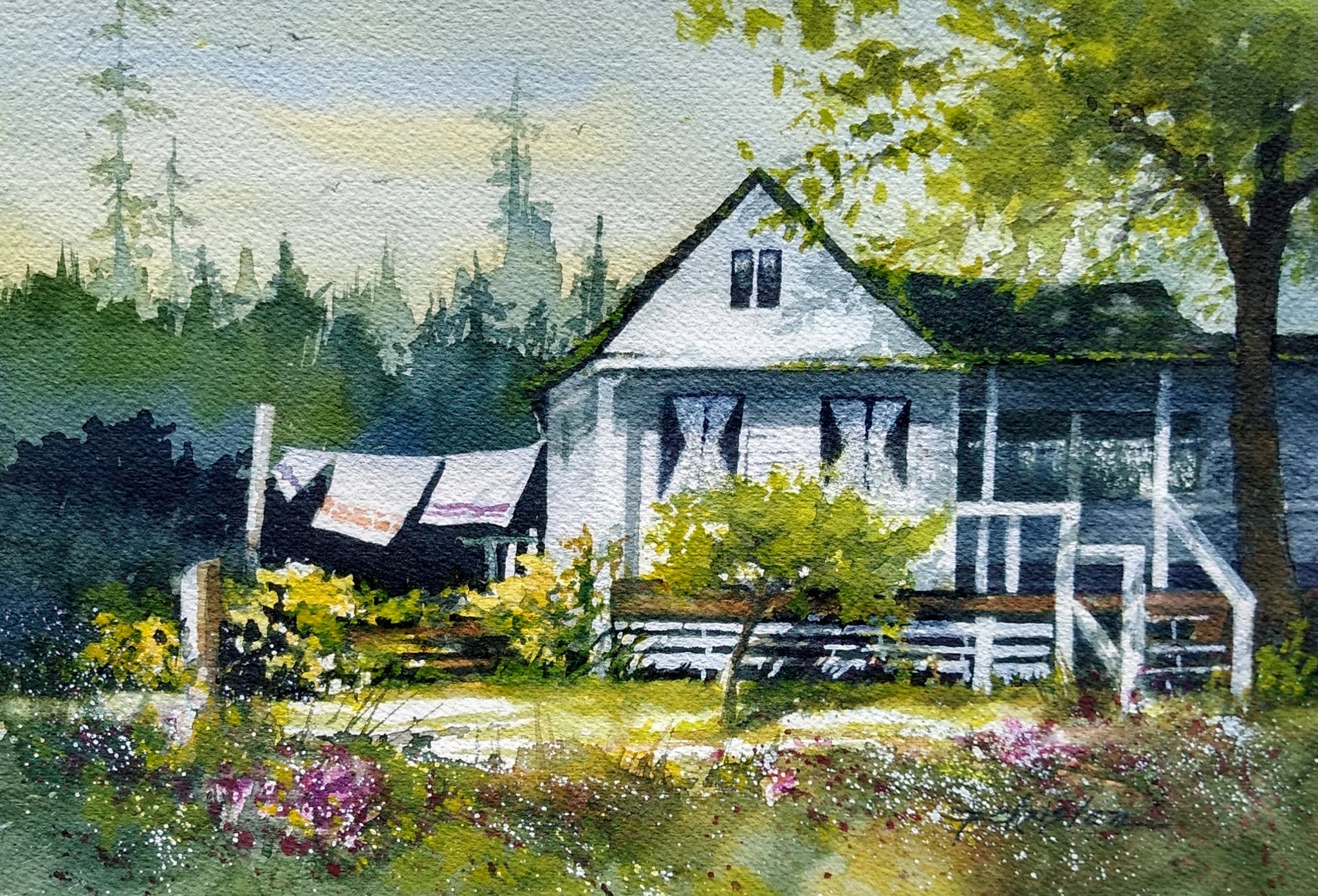 Tahlequah Cottage - Print