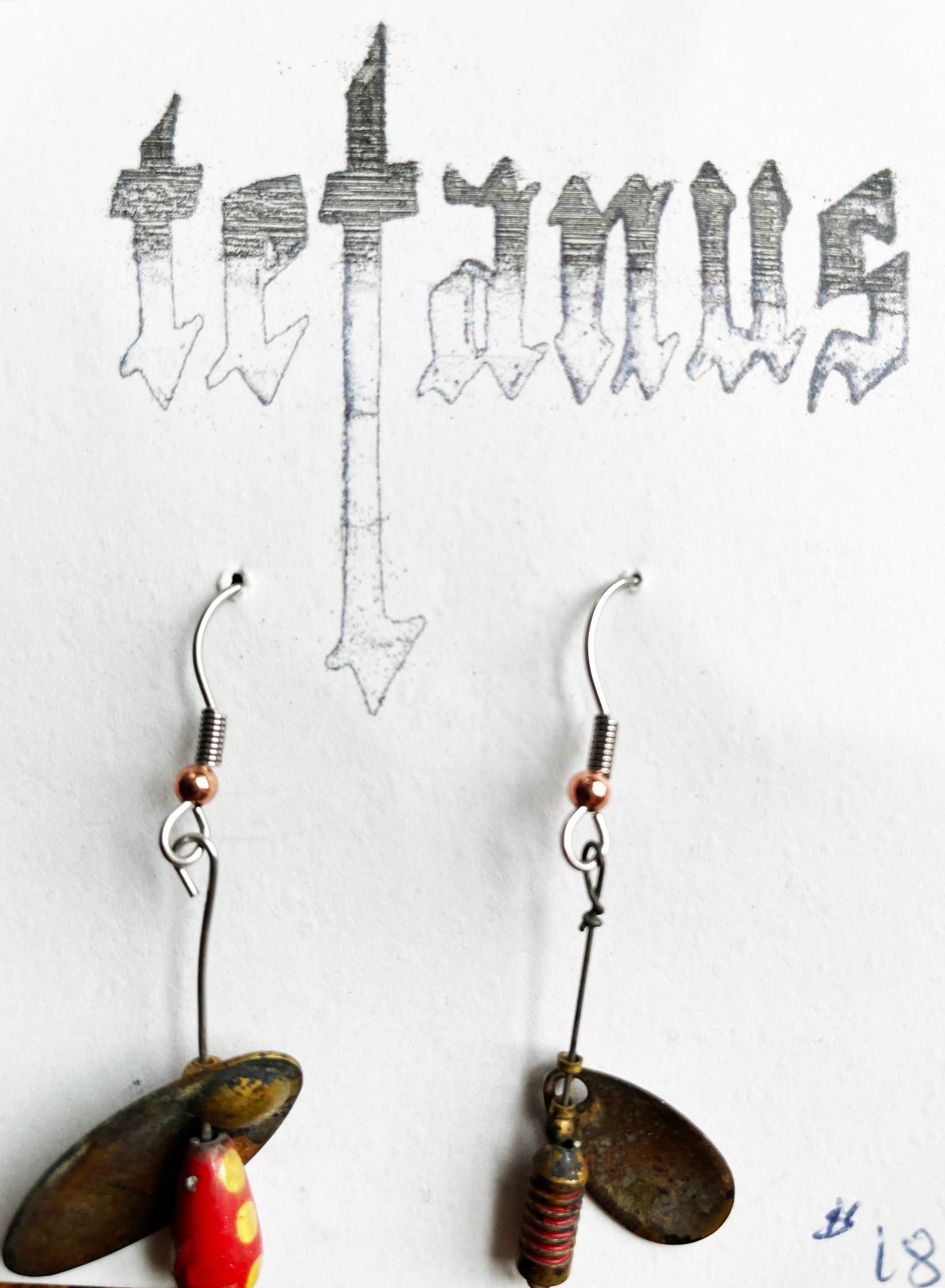 fish lure earrings Fishing Lure Earrings – Winthrop Gallery